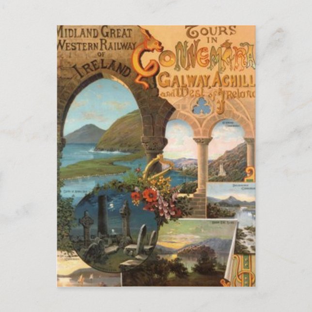 Vintage Ireland - Postcard (Front)