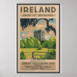 Vintage Ireland - Poster