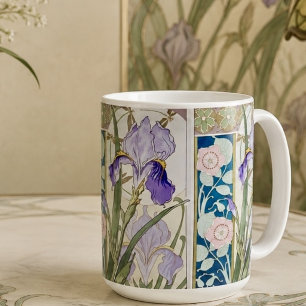 Vintage Iris Illustration  Coffee Mug