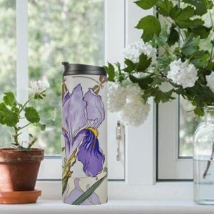 Vintage Iris Illustration     Thermal Tumbler
