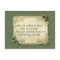 Vintage Irish Blessing and Shamrocks