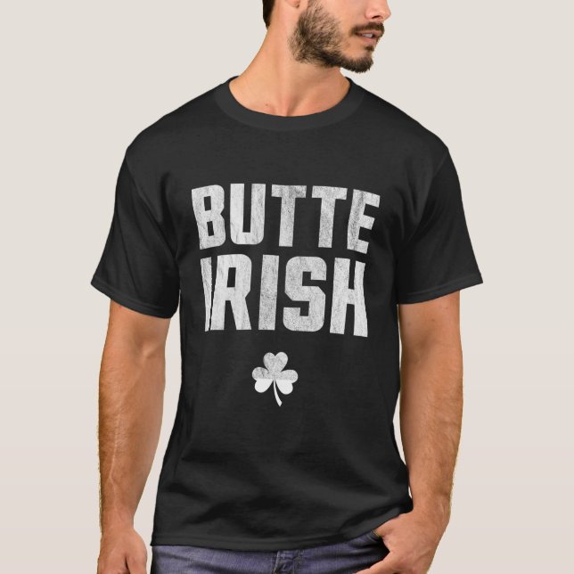 Vintage Irish Butte Montana T-Shirt (Front)