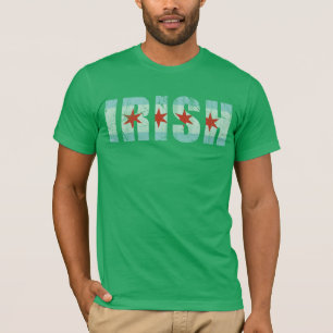 Vintage Irish Flag of Chicago T-Shirt