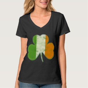 Vintage Irish Flag Shamrock T-Shirt
