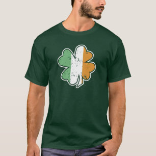 Vintage Irish Shamrock St. Patrick's Day T-Shirt