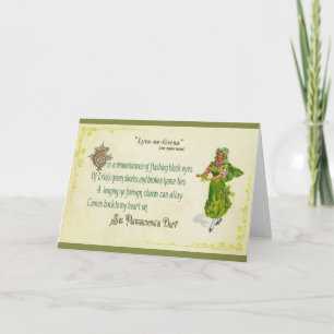 Vintage Irish St. Patrick's Day Greeting Card