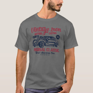 Vintage iron original classic car T-Shirt