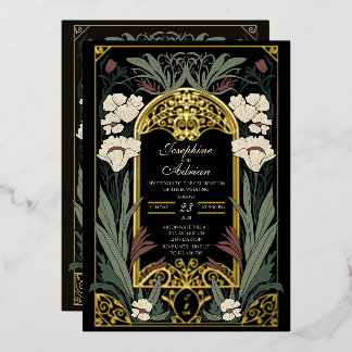 Vintage Ironwork & Moody Art Nouveau