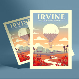 Vintage Irvine California Postcard