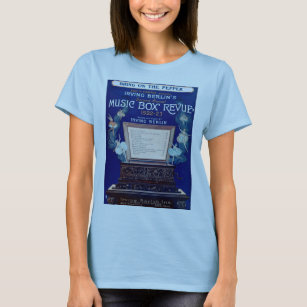Vintage Irving Berlin Music Box Review 1922 T-Shirt