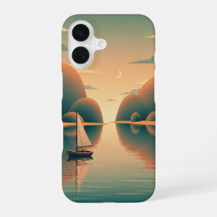 Vintage Island Bay iPhone 16 Case