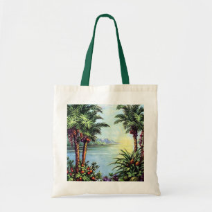 Vintage Island Tote Bag