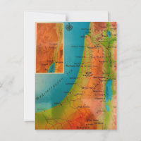 Vintage Israel Postcard