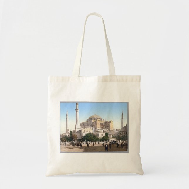 Vintage Istanbul - Hagia Sophia Tote Bag (Front)