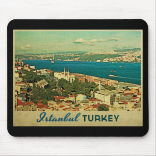 Vintage Istanbul Turkey Mouse Mat