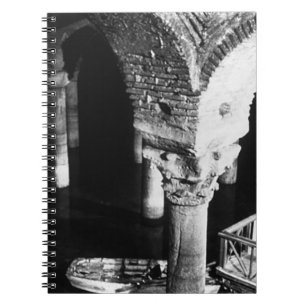 Vintage Istanbul Underground Cistern Basilica 1970 Notebook
