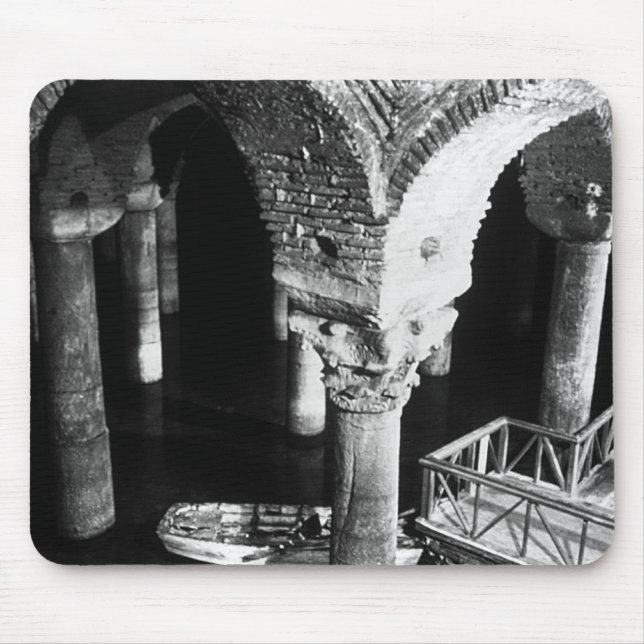 Vintage Istanbul Underground Cistern Basilica Case Mouse Mat (Front)