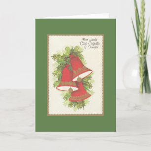 Vintage Italian Brother in Law Christmas Card