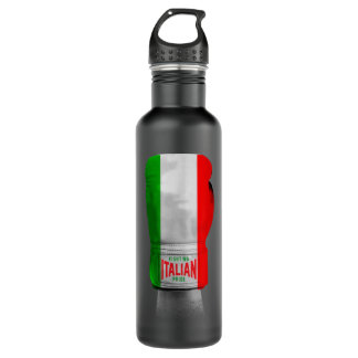 Vintage Italian Flag Boxing Gloves designer 1010 710 Ml Water Bottle