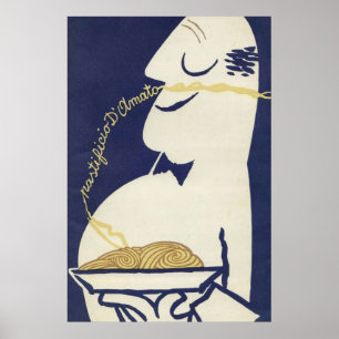 Vintage Italian Pasta Poster
