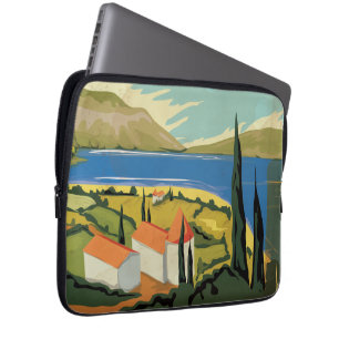 Vintage Italian Poster Laptop Sleeve