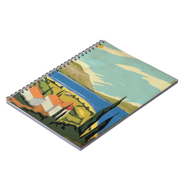 Vintage Italian Poster Notebook (Left Side)