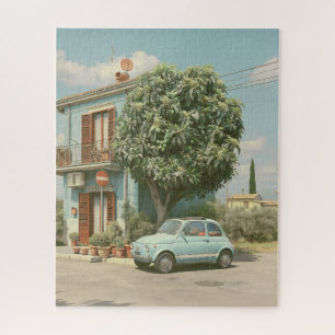 Vintage Italian Summer Street Jigsaw Puzzle