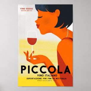 vintage italian wine, vintage italy poster, poster
