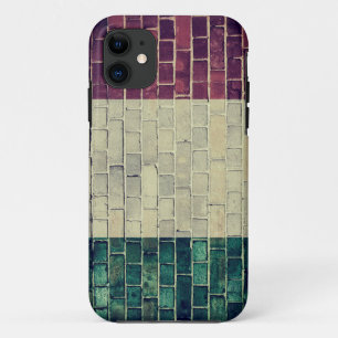 Vintage Italy flag iPhone 11 Case