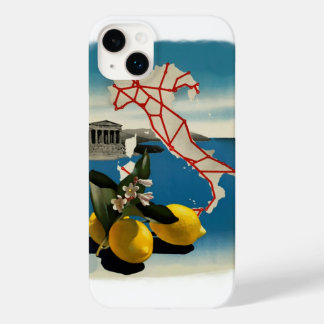 Vintage Italy Travel Case-Mate iPhone 14 Plus Case