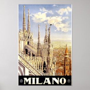 Vintage Italy Travel Poster