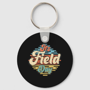 vintage It's Field Day Y'all Cute Teacher 49 Key Ring