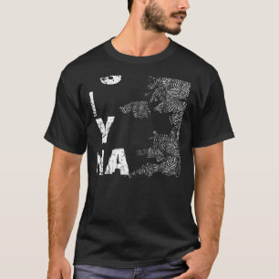 Vintage It's In My DNA UK Map Fingerprint British T-Shirt