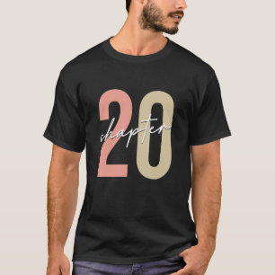 Vintage It's My Birthday Chapter 20 Years Old 20th T-Shirt