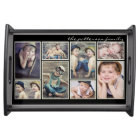 Vintage Ivory Framed Personalised Photo Collage