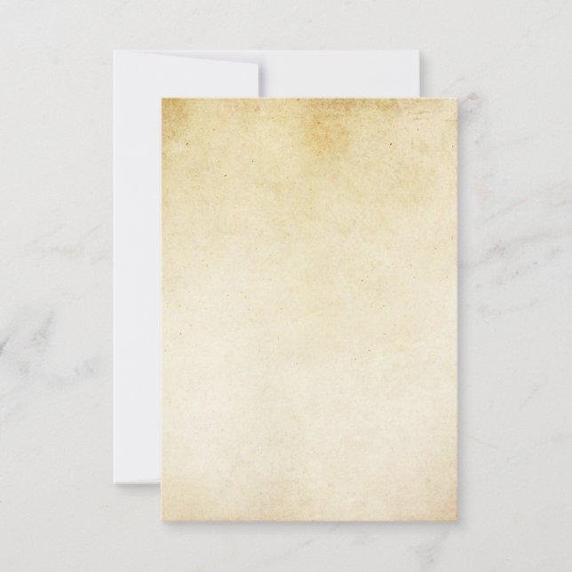 Vintage Ivory Grunge Parchment Paper Background (Front)