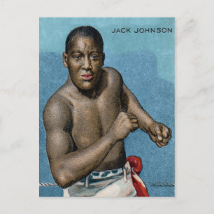 Vintage Jack Johnson Postcard