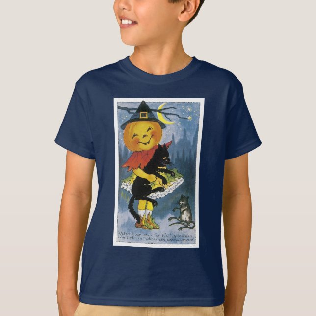 Vintage Jack o' Lantern Child T-Shirt (Front)