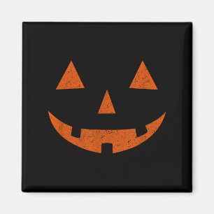 Vintage Jack o Lantern JackoLantern Pumpkin Face Magnet