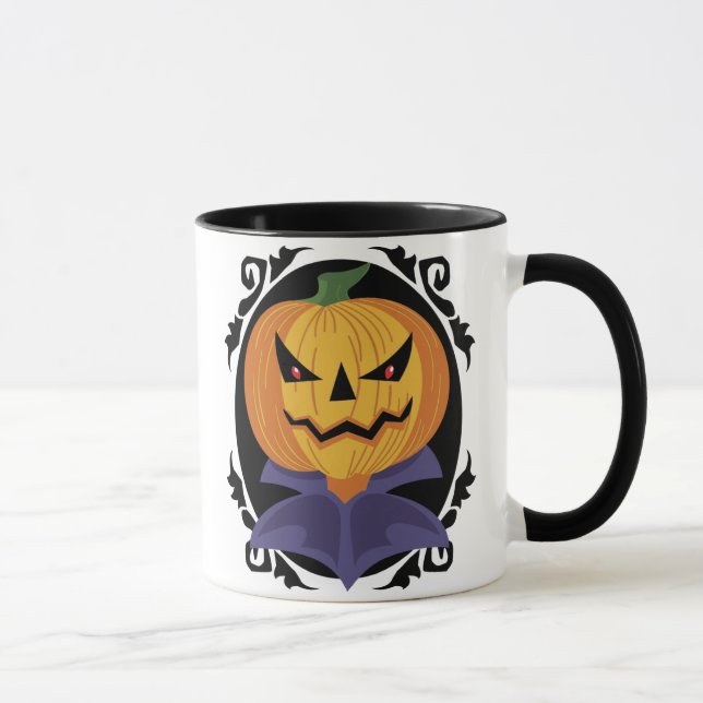 Vintage Jack-o-lantern mug (Right)