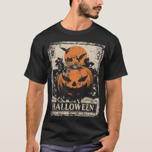 Vintage Jack-O’-Lantern Pumpkin   Halloween T-Shirt