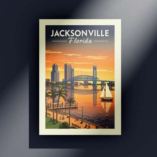 Vintage Jacksonville Florida Postcard (Creator Uploaded)