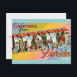 Vintage Jacksonville Florida Postcard<br><div class="desc">A vintage postcard for Jacksonville,  Florida repurposed!</div>