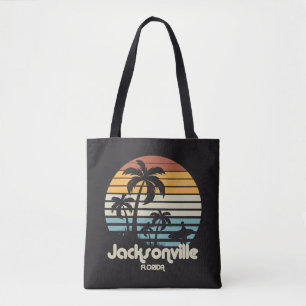 Vintage Jacksonville Florida Tote Bag