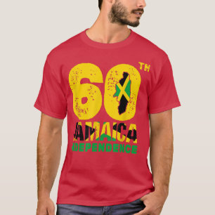 Vintage Jamaica 60th Independence Day 2022 Jamaica T-Shirt