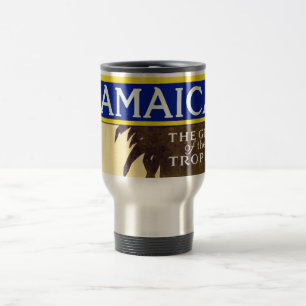 Vintage Jamaica Gem of the Tropics Travel Mug