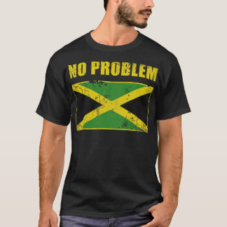 Vintage Jamaica No Problem Jamaican Flag T-Shirt