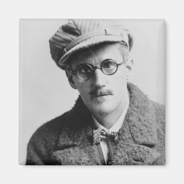 Vintage James Joyce Portrait Magnet (Front)