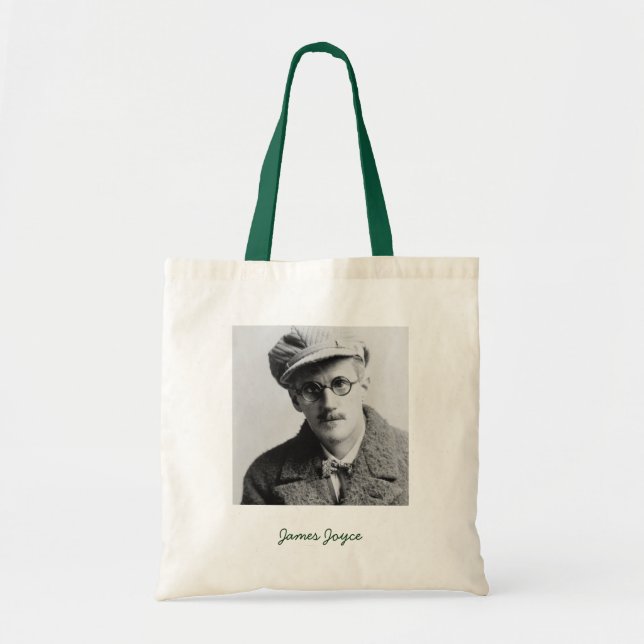Vintage James Joyce Portrait Tote Bag (Front)