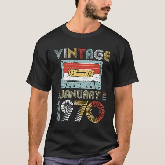 Vintage 1970 t shirt uk clearance